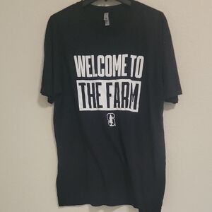 Next Level Apparel Black 'Welcome to the Farm' Tee STANFORD UNIVERSITY